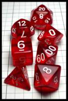 Dice : Dice - Dice Sets - Anduin Wind Clear Red - Amazon 2023 - Copy
